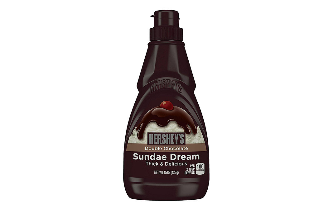 Hershey's Double Chocolate Sundae Dream, Thick & Delicious   Plastic Bottle  425 grams